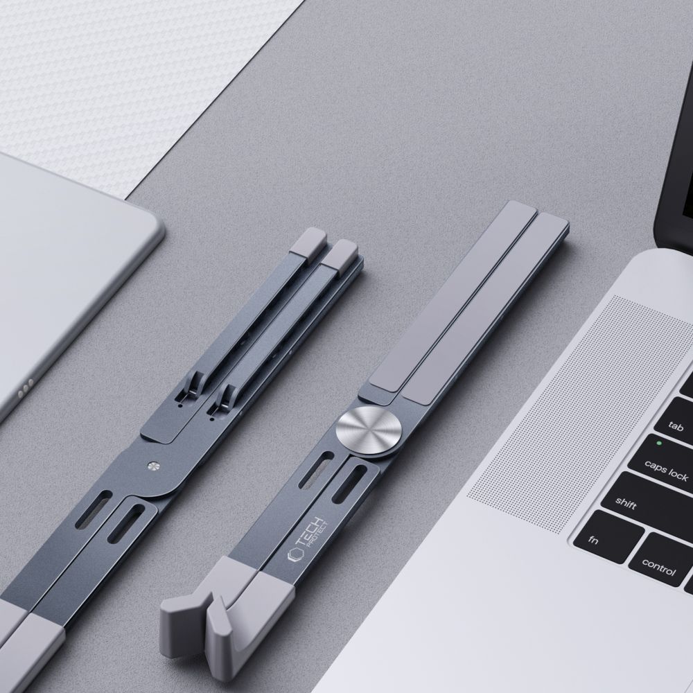 iTok webáruház - Tech-Protect Tech-Protect ULS300 laptopállvány (szürke) 6 Tech-Protect ULS300 Laptop Stand (szürke)