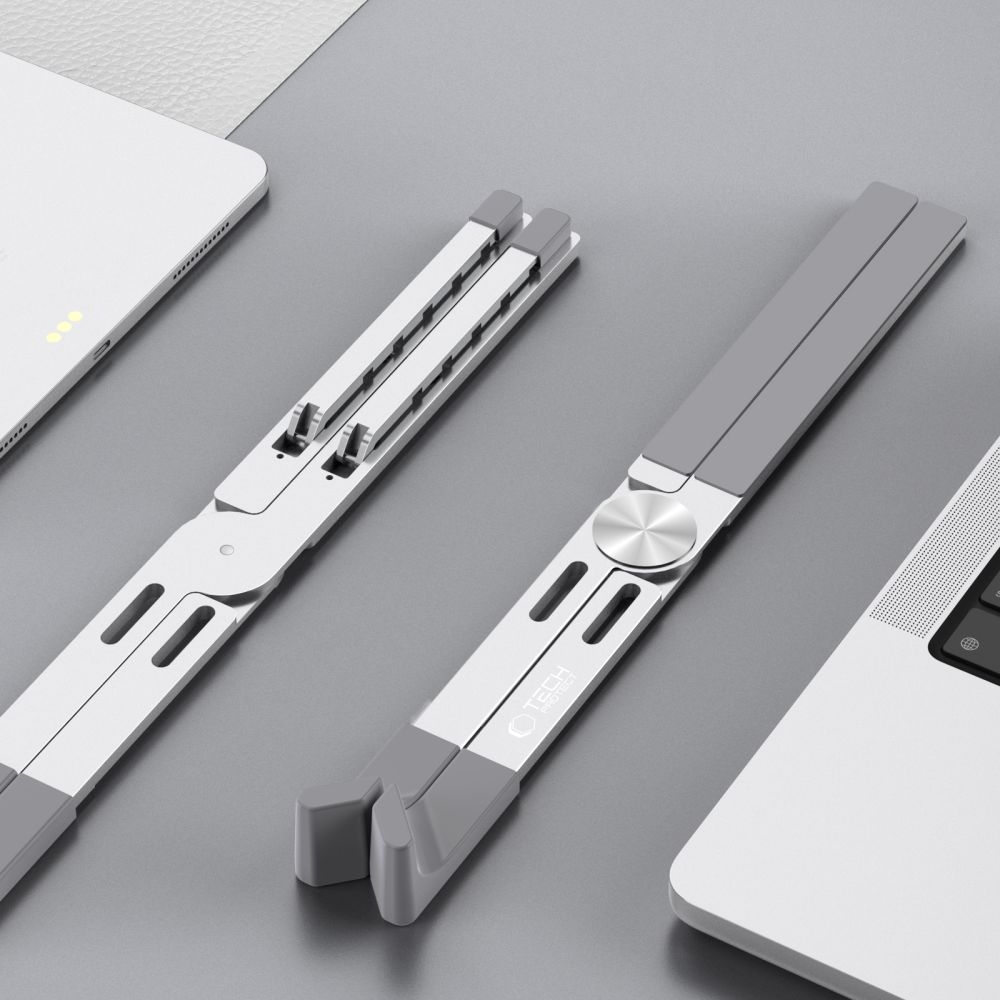 iTok webáruház - Tech-Protect Tech-Protect ULS300 laptopállvány (ezüst) 5 Tech-Protect ULS300 Laptop Stand (ezüst)
