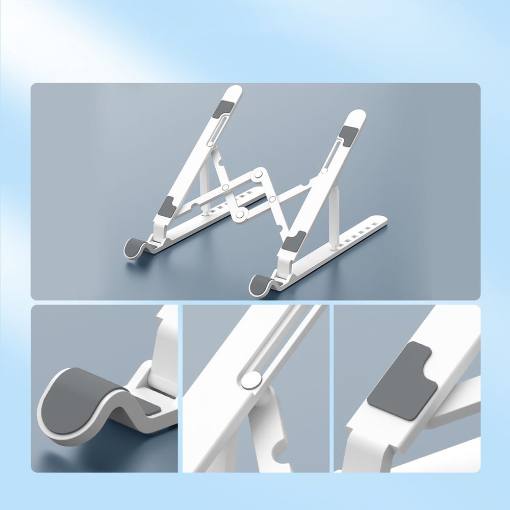 iTok webáruház - Hurtel Orico PFB-A24 összecsukható laptopállvány (fekete) 6 Orico PFB-A24 Foldable Laptop Stand (fekete)
