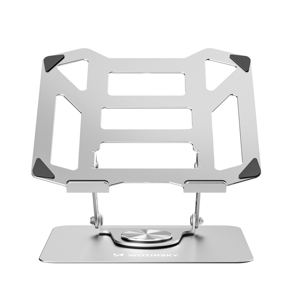 iTok webáruház - Wozinsky Wozinsky WDCX-X19-AB HardStand 360° forgatható laptop- és táblagépállvány (ezüst) 4 Wozinsky WDCX-X19-AB HardStand 360° Rotation Laptop and Tablet Stand (ezüst)
