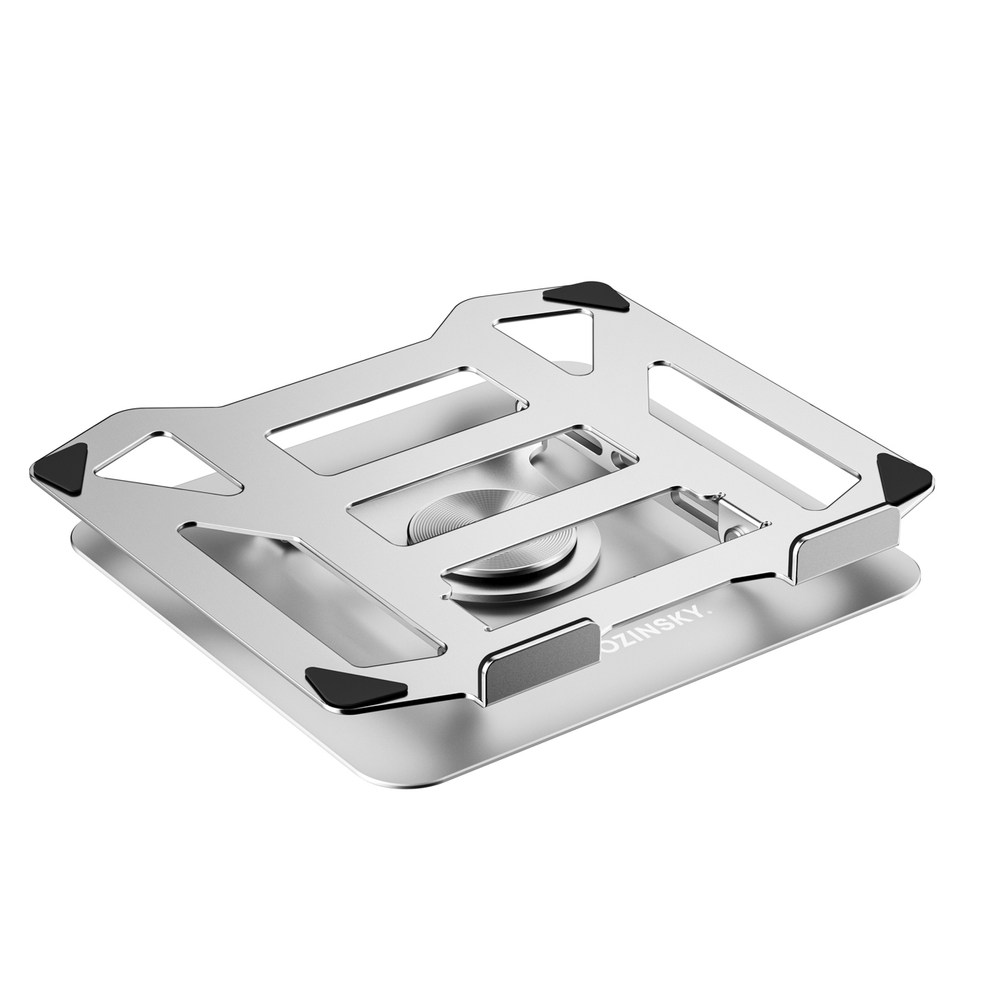 iTok webáruház - Wozinsky Wozinsky WDCX-X19-AB HardStand 360° forgatható laptop- és táblagépállvány (ezüst) 5 Wozinsky WDCX-X19-AB HardStand 360° Rotation Laptop and Tablet Stand (ezüst)