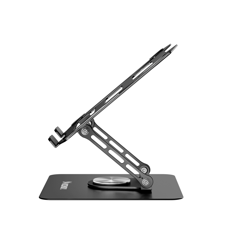 iTok webáruház - Wozinsky Wozinsky WDCX-X19-AB HardStand 360° forgatható laptop- és táblagép-állvány (fekete) 2 Wozinsky WDCX-X19-AB HardStand 360° Rotation Laptop and Tablet Stand (fekete)