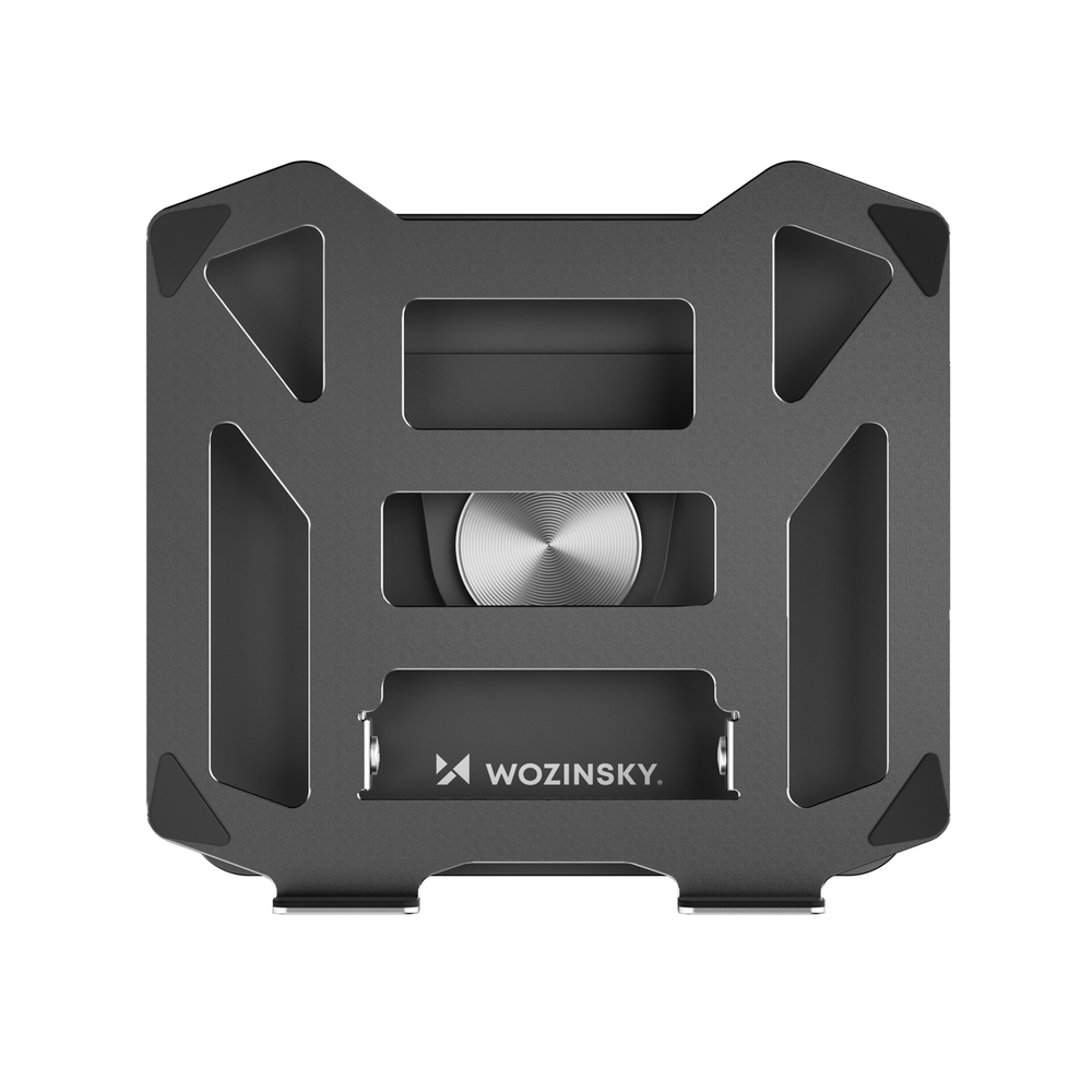 iTok webáruház - Wozinsky Wozinsky WDCX-X19-AB HardStand 360° forgatható laptop- és táblagép-állvány (fekete) 6 Wozinsky WDCX-X19-AB HardStand 360° Rotation Laptop and Tablet Stand (fekete)