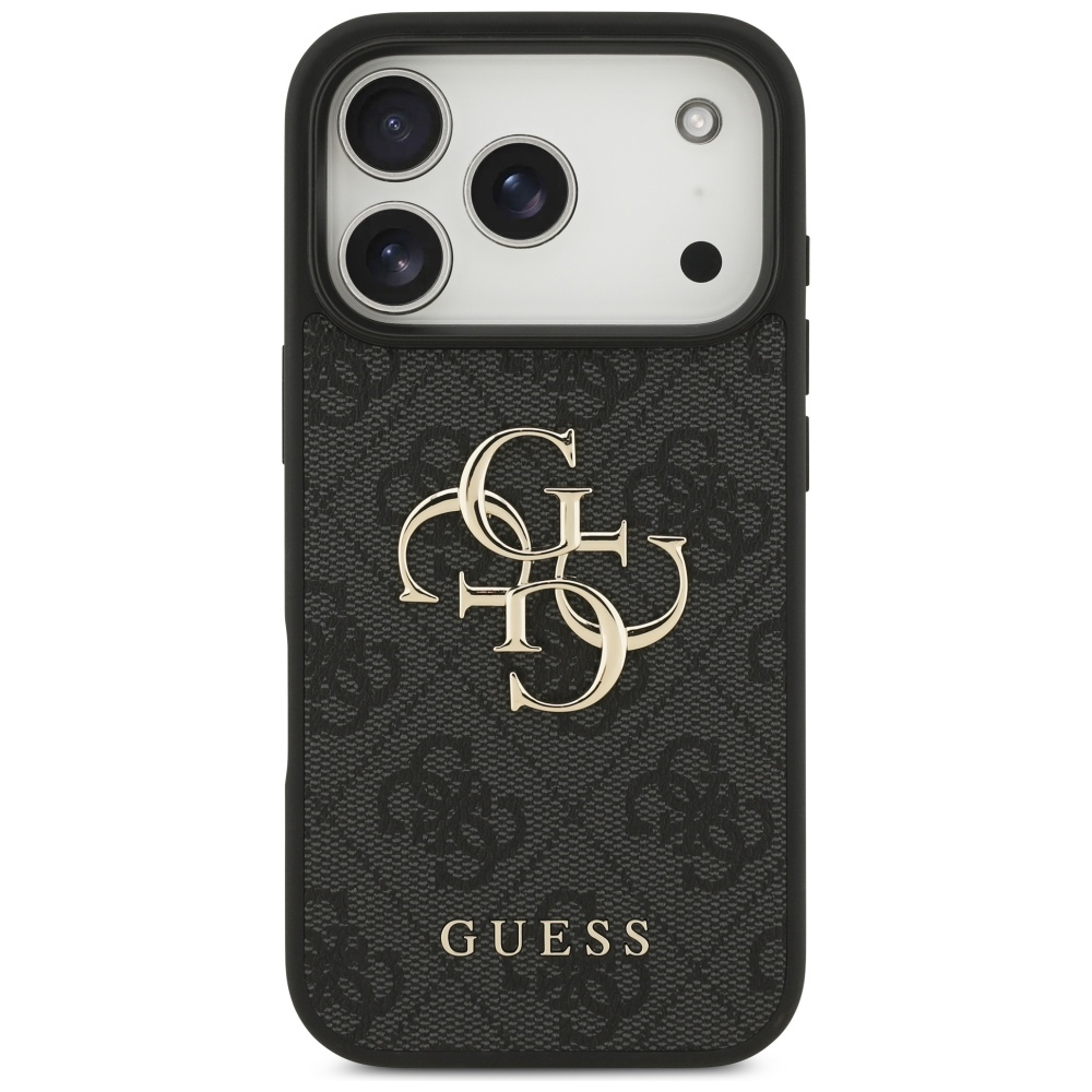 iTok webáruház - Guess Guess 4G Big Logo tok iPhone 17 Pro (fekete) 3 Guess 4G Big Logo Case for iPhone 17 Pro (fekete)