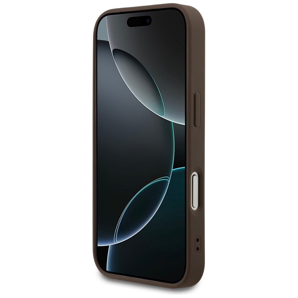 iTok webáruház - Guess Guess 4G Classic tok iPhone 17 Pro készülékhez (barna) 5 Guess 4G Classic Case for iPhone 17 Pro (barna)