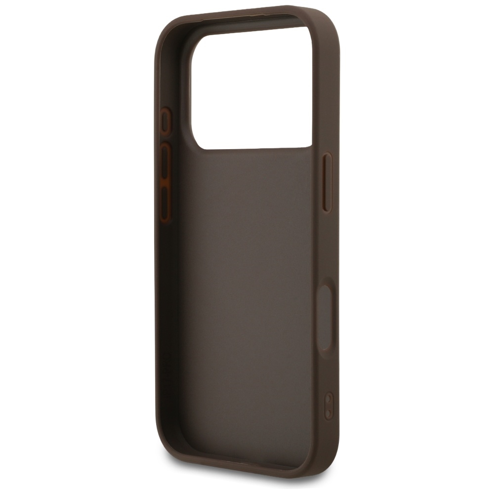 iTok webáruház - Guess Guess 4G Classic tok iPhone 17 Pro készülékhez (barna) 7 Guess 4G Classic Case for iPhone 17 Pro (barna)