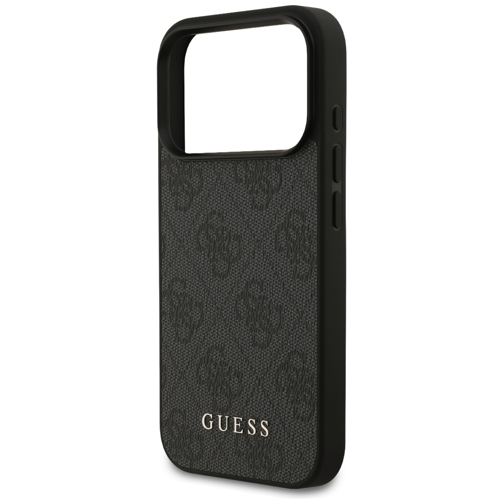 iTok webáruház - Guess Guess 4G Classic tok iPhone 17 Pro (fekete) 6 Guess 4G Classic Case for iPhone 17 Pro (fekete)