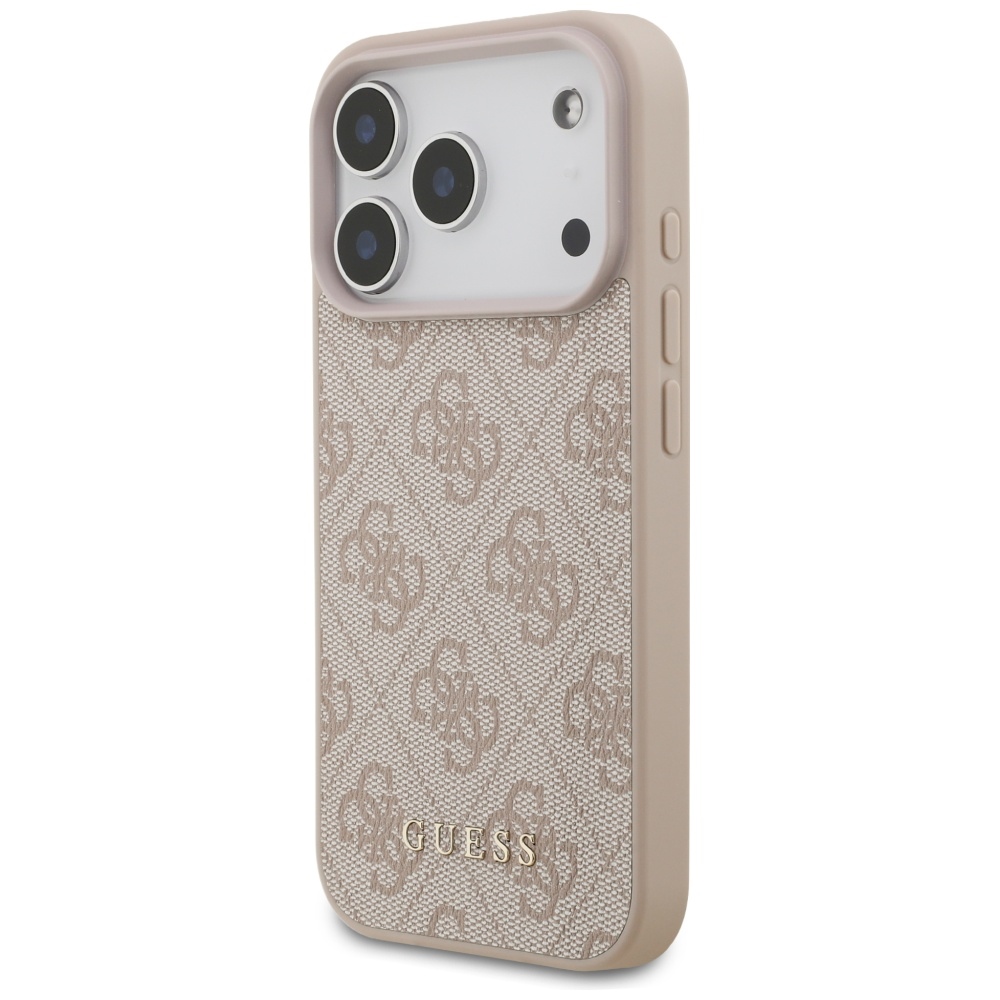 iTok webáruház - Guess Guess 4G Classic tok iPhone 17 Pro készülékhez (rózsaszín) 2 Guess 4G Classic Case for iPhone 17 Pro (rózsaszín)