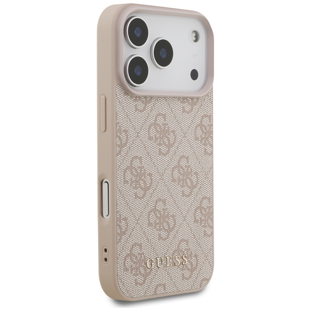 iTok webáruház - Guess Guess 4G Classic tok iPhone 17 Pro készülékhez (rózsaszín) 4 Guess 4G Classic Case for iPhone 17 Pro (rózsaszín)