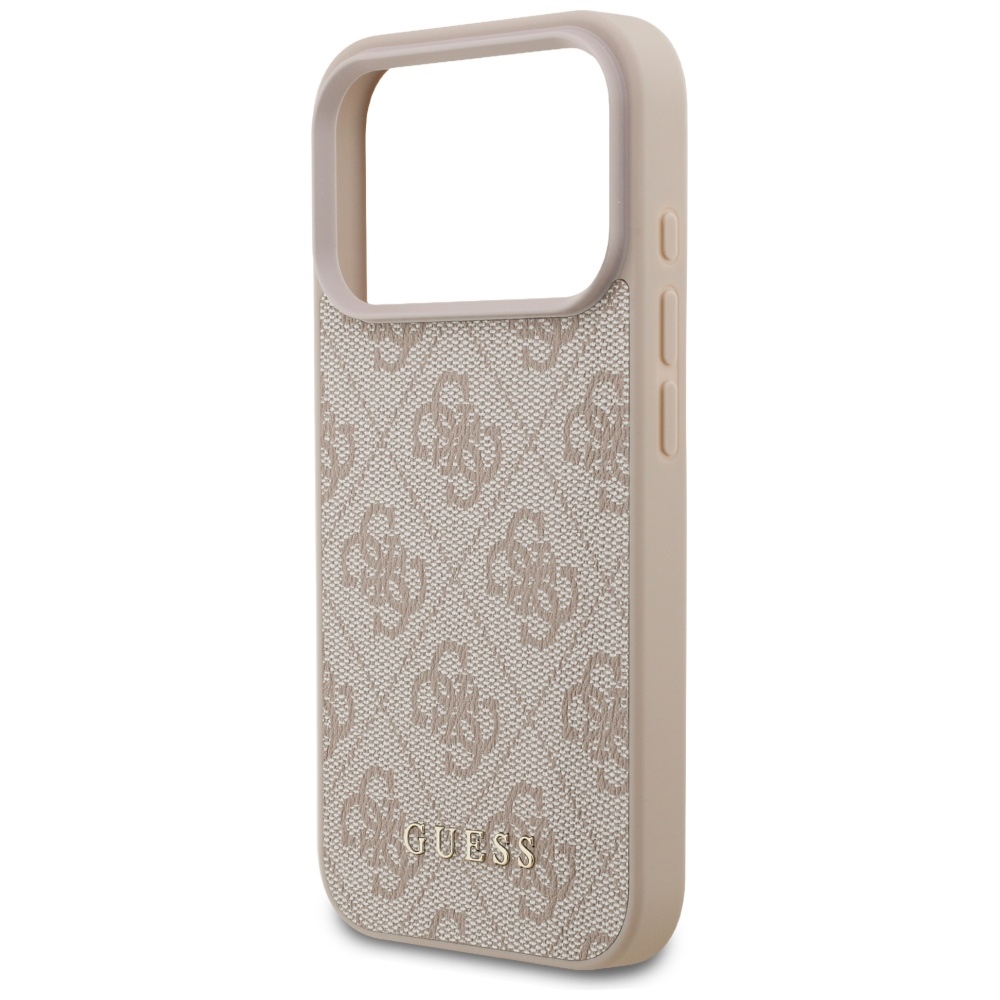 iTok webáruház - Guess Guess 4G Classic tok iPhone 17 Pro készülékhez (rózsaszín) 6 Guess 4G Classic Case for iPhone 17 Pro (rózsaszín)