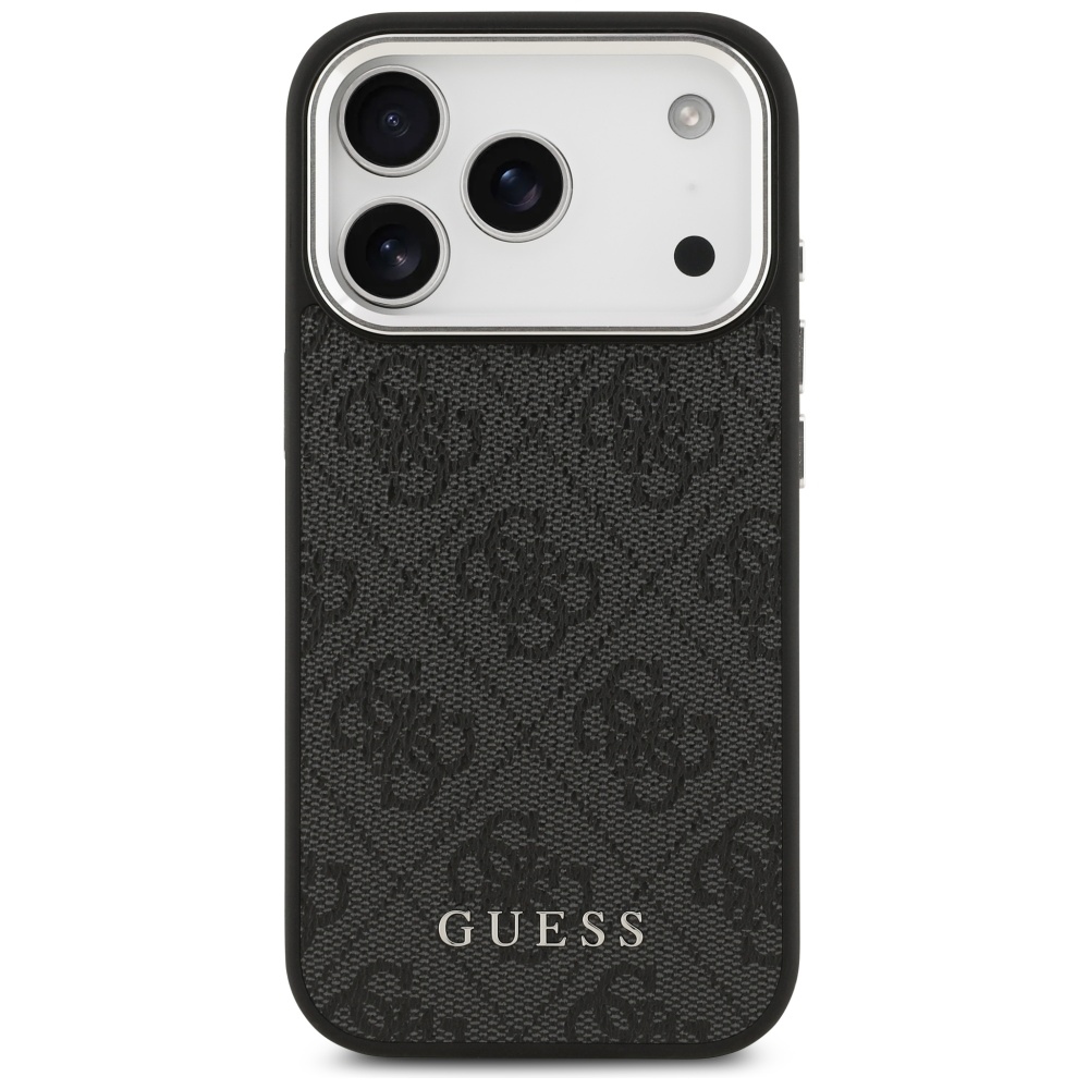 iTok webáruház - Guess Guess 4G Classic Logo MagSafe tok iPhone 17 Pro készülékhez (fekete) 3 Guess 4G Classic Logo MagSafe case for iPhone 17 Pro (fekete)