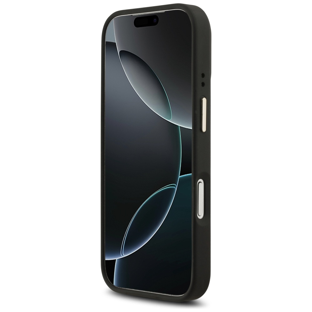 iTok webáruház - Guess Guess 4G PU Classic Logo MagSafe tok iPhone 17 Pro készülékhez (fekete) 5 Guess 4G PU Classic Logo MagSafe case for iPhone 17 Pro (fekete)
