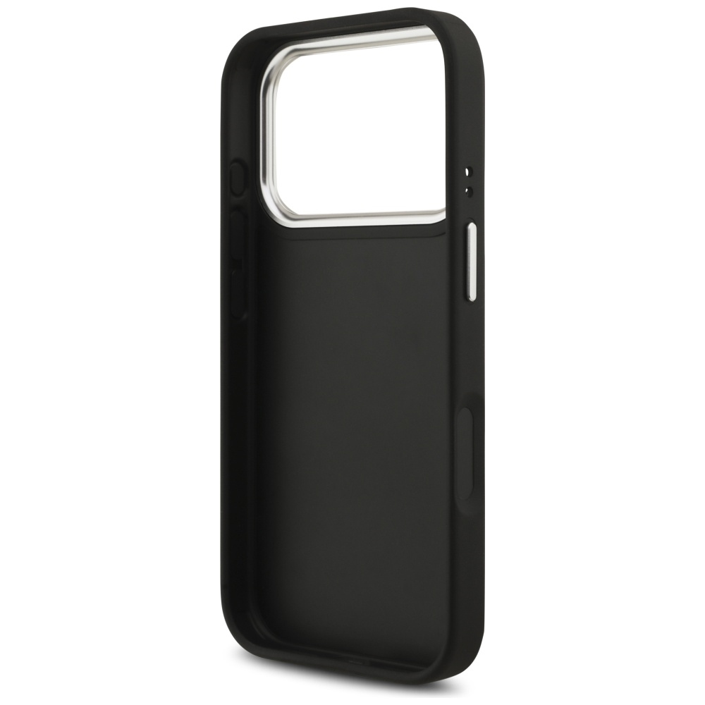 iTok webáruház - Guess Guess Grained Big 4G Classic Logo tok iPhone 17 Pro (fekete) 6 Guess Grained Big 4G Classic Logo case for iPhone 17 Pro (fekete)