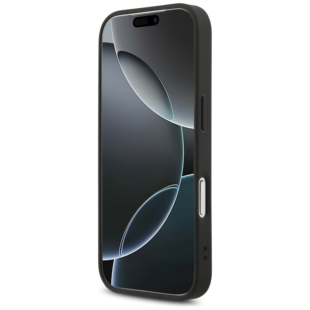 iTok webáruház - Guess Guess Fixed Glitter Big 4G tok iPhone 17 Pro készülékhez (fekete) 5 Guess Fixed Glitter Big 4G case for iPhone 17 Pro (fekete)