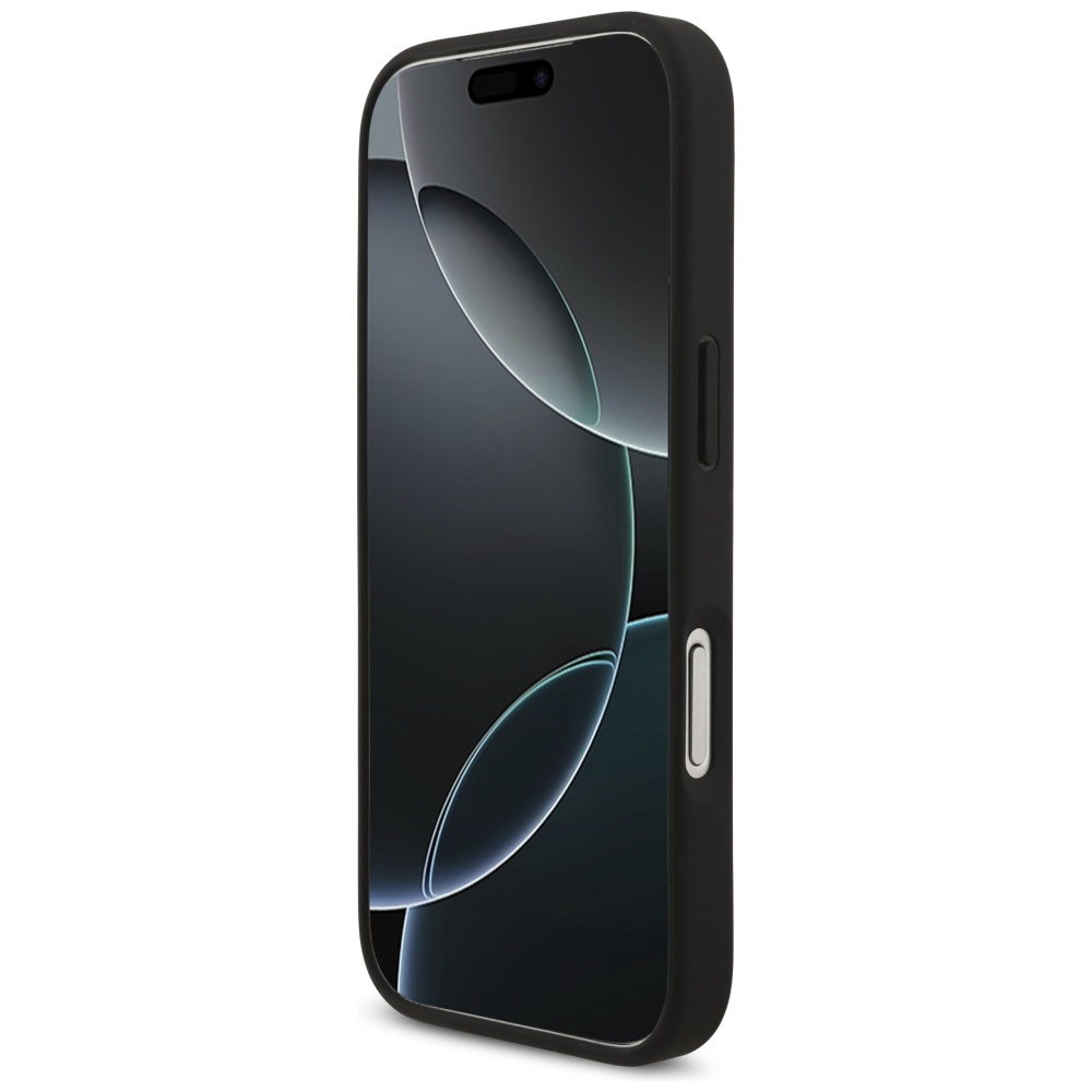 iTok webáruház - Guess Guess Grained Big 4G & Classic Logo tok iPhone 17 Pro készülékhez (fekete) 5 Guess Grained Big 4G & Classic Logo case for iPhone 17 Pro (fekete)