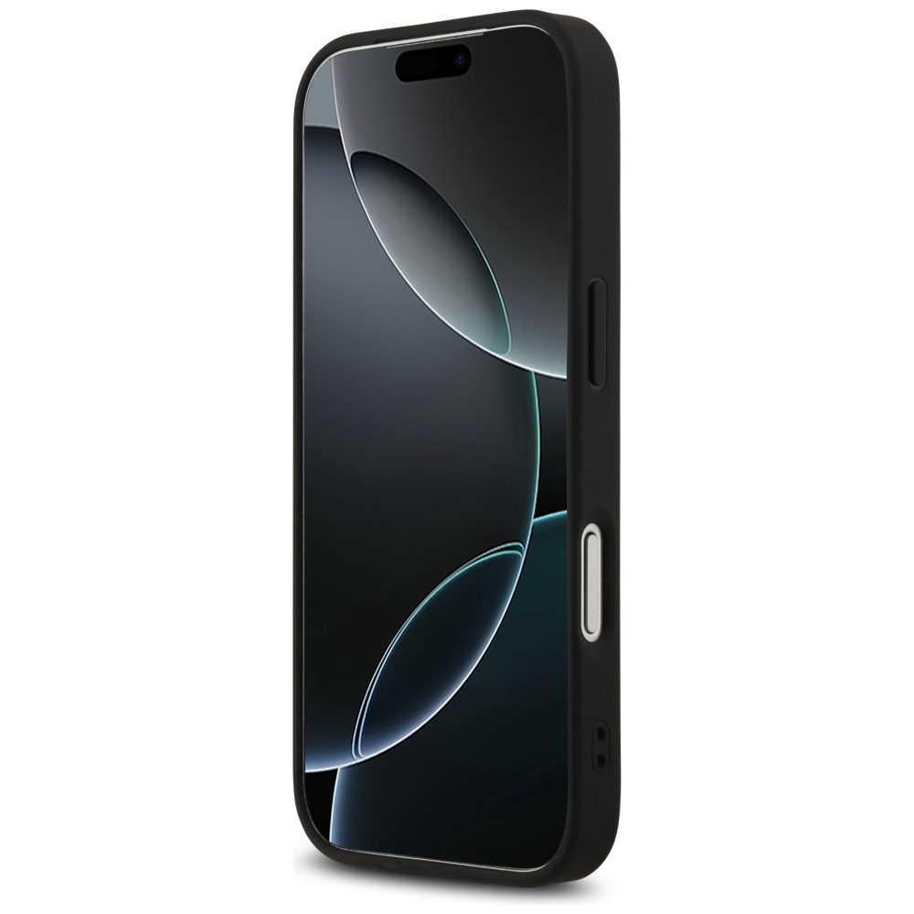 iTok webáruház - Guess Guess 4G Printed Stripes MagSafe tok iPhone 17 Pro készülékhez (fekete) 5 Guess 4G Printed Stripes MagSafe case for iPhone 17 Pro (fekete)