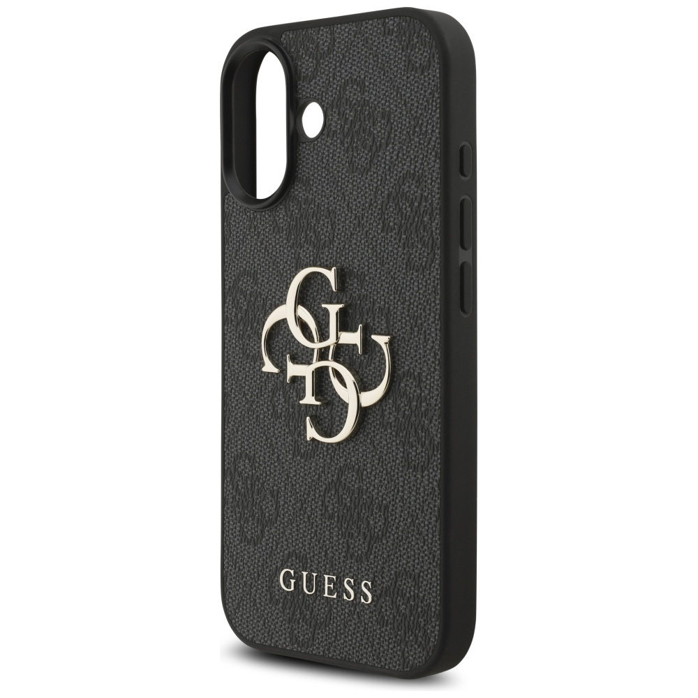 iTok webáruház - Guess Guess 4G Strap 4G Classic Logo tok iPhone 17 készülékhez (fekete) 6 Guess 4G Strap 4G Classic Logo Case for iPhone 17 (fekete)