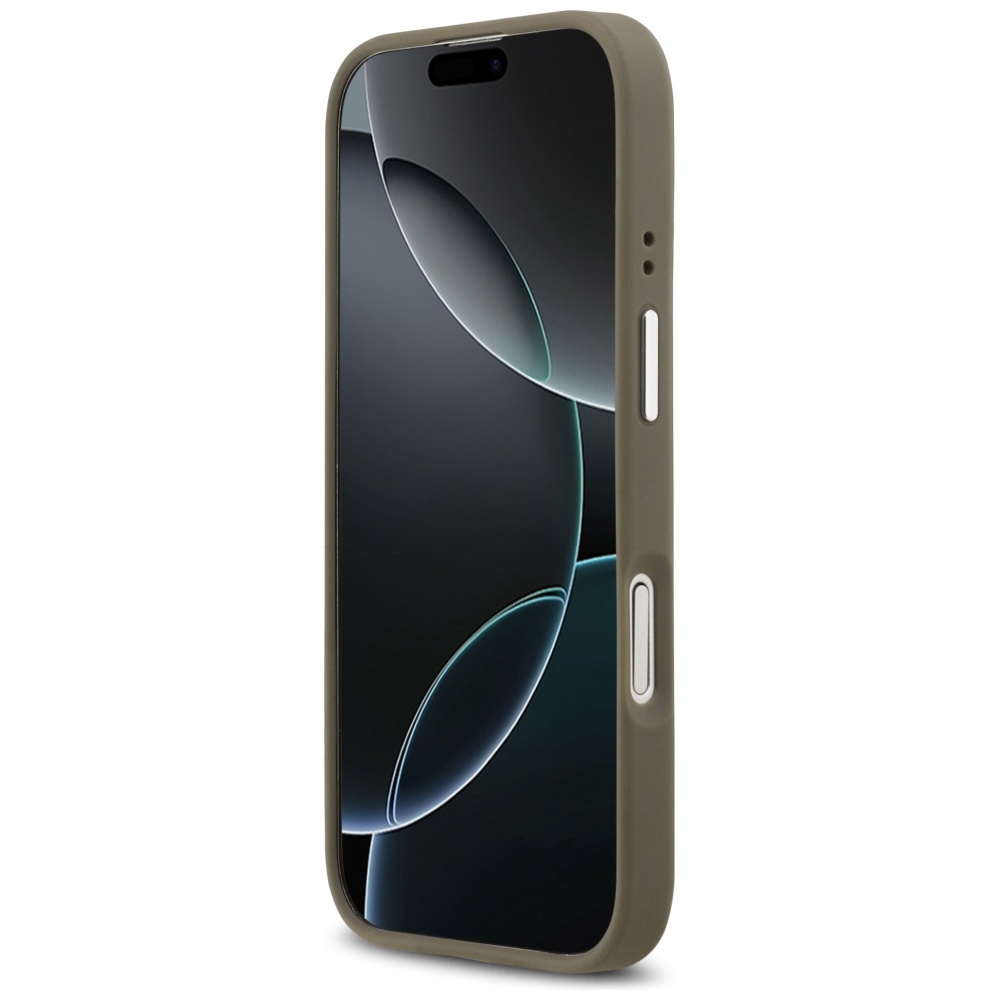 iTok webáruház - Guess Guess Grained Big 4G Classic Logo iPhone 17 tok (barna) 5 Guess Grained Big 4G Classic Logo iPhone 17 Case (barna)