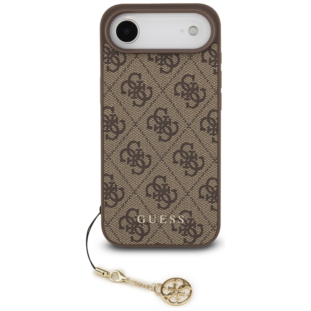 iTok webáruház - Guess Guess 4G Charms Collection MagSafe tok iPhone Airhez (barna) 2 Guess 4G Charms Collection MagSafe case for iPhone Air (barna)