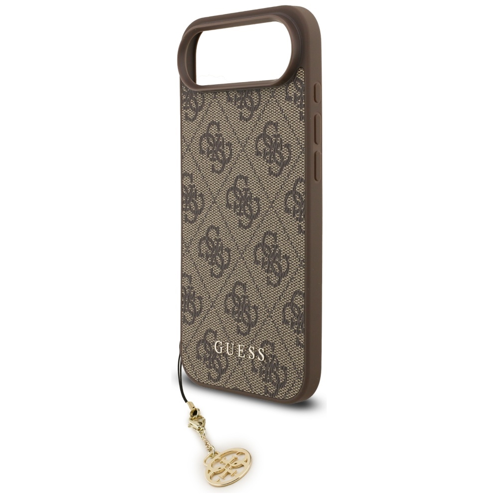 iTok webáruház - Guess Guess 4G Charms Collection MagSafe tok iPhone Airhez (barna) 5 Guess 4G Charms Collection MagSafe case for iPhone Air (barna)