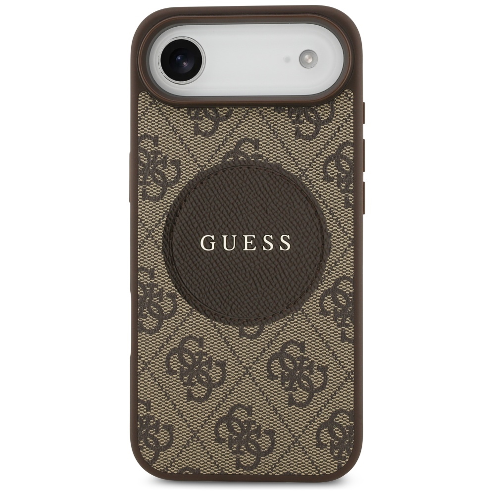 iTok webáruház - Guess Guess 4G Circle Classic Logo MagSafe tok iPhone Air készülékhez (barna) 3 Guess 4G Circle Classic Logo MagSafe case for iPhone Air (barna)