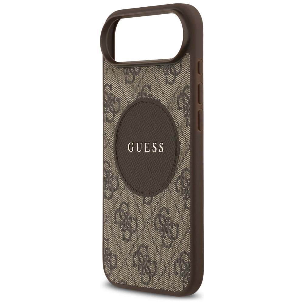 iTok webáruház - Guess Guess 4G Circle Classic Logo MagSafe tok iPhone Air készülékhez (barna) 6 Guess 4G Circle Classic Logo MagSafe case for iPhone Air (barna)