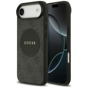 Guess 4G Circle Classic Logo MagSafe tok iPhone Air készülékhez (fekete)
