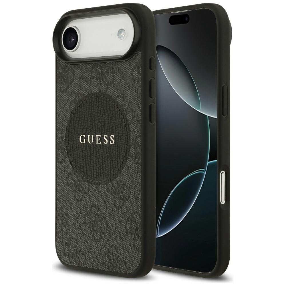 iTok webáruház - Guess Guess 4G Circle Classic Logo MagSafe tok iPhone Air készülékhez (fekete) 1 Guess 4G Circle Classic Logo MagSafe case for iPhone Air (fekete)