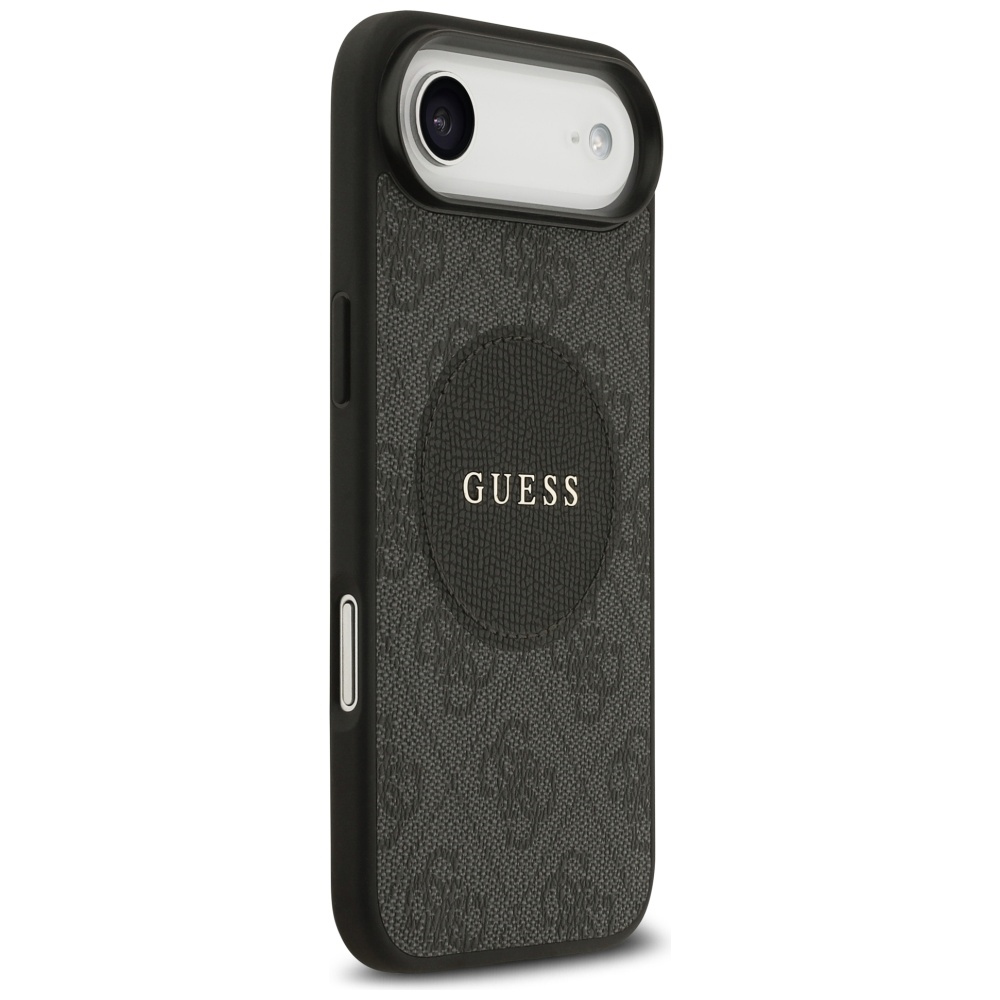 iTok webáruház - Guess Guess 4G Circle Classic Logo MagSafe tok iPhone Air készülékhez (fekete) 4 Guess 4G Circle Classic Logo MagSafe case for iPhone Air (fekete)