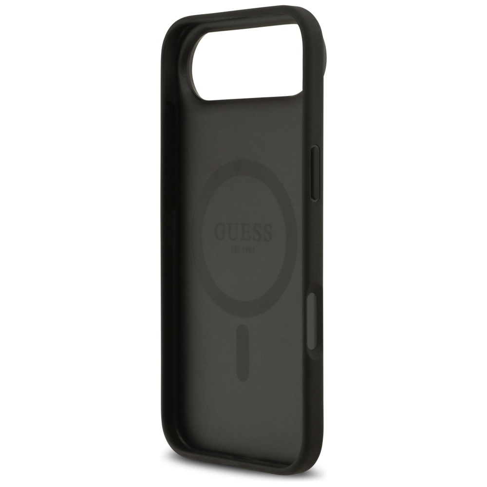 iTok webáruház - Guess Guess 4G Circle Classic Logo MagSafe tok iPhone Air készülékhez (fekete) 7 Guess 4G Circle Classic Logo MagSafe case for iPhone Air (fekete)
