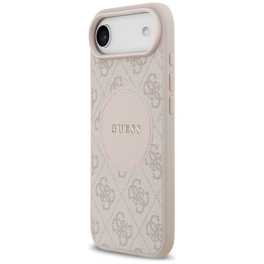 iTok webáruház - Guess Guess 4G Circle Classic Logo MagSafe tok iPhone Air készülékhez (rózsaszín) 2 Guess 4G Circle Classic Logo MagSafe case for iPhone Air (rózsaszín)
