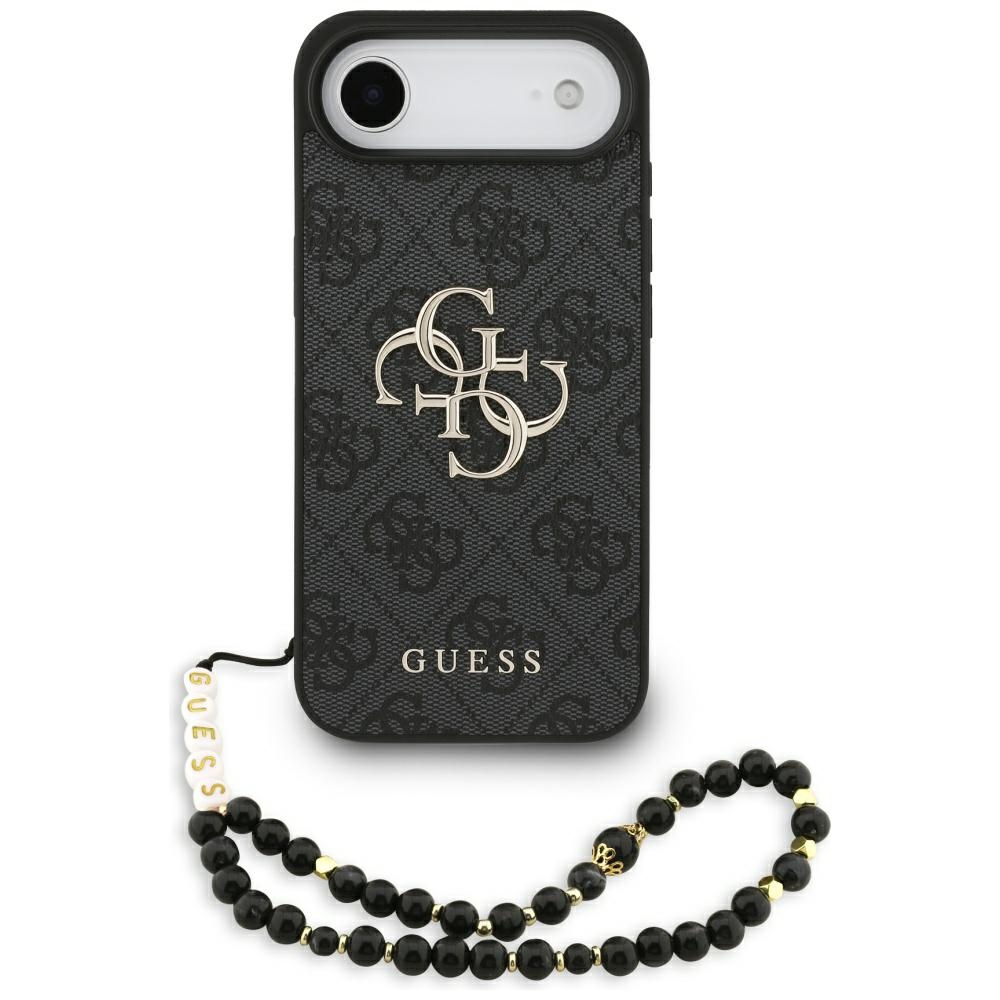 iTok webáruház - Guess Guess 4G Strap 4G Classic Logo tok iPhone Air készülékhez (fekete) 1 Guess 4G Strap 4G Classic Logo case for iPhone Air (fekete)