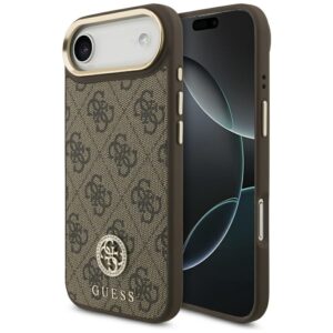 Guess 4G Strass Logo MagSafe tok iPhone Air készülékhez (barna)