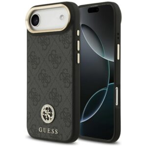Guess 4G Strass Logo MagSafe tok iPhone Air készülékhez (fekete)