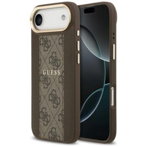 Guess 4G Stripe MagSafe tok iPhone Airhez (barna)