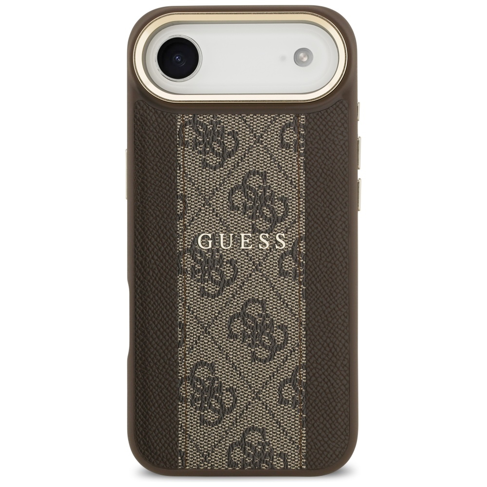 iTok webáruház - Guess Guess 4G Stripe MagSafe tok iPhone Airhez (barna) 3 Guess 4G Stripe MagSafe case for iPhone Air (barna)