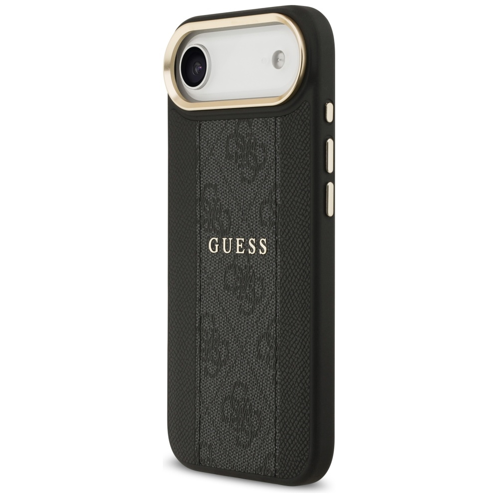 iTok webáruház - Guess Guess 4G Stripe MagSafe tok iPhone 17 Air készülékhez (fekete) 2 Guess 4G Stripe MagSafe case for iPhone Air (fekete)