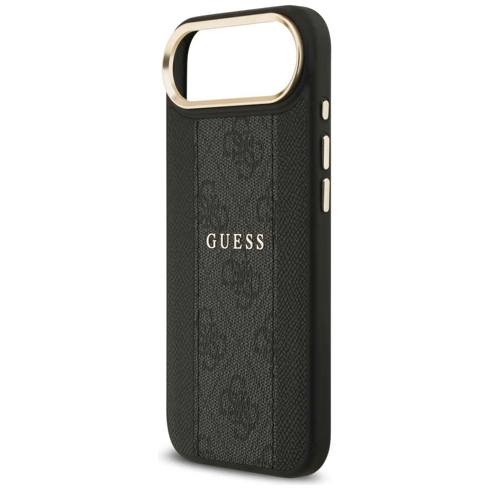 iTok webáruház - Guess Guess 4G Stripe MagSafe tok iPhone 17 Air készülékhez (fekete) 6 Guess 4G Stripe MagSafe case for iPhone Air (fekete)