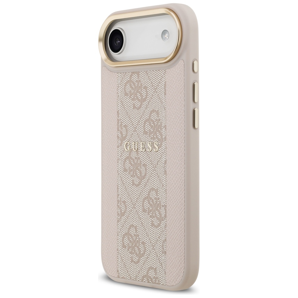 iTok webáruház - Guess Guess 4G Stripe MagSafe tok iPhone Air készülékhez (rózsaszín) 2 Guess 4G Stripe MagSafe Case for iPhone Air (rózsaszín)