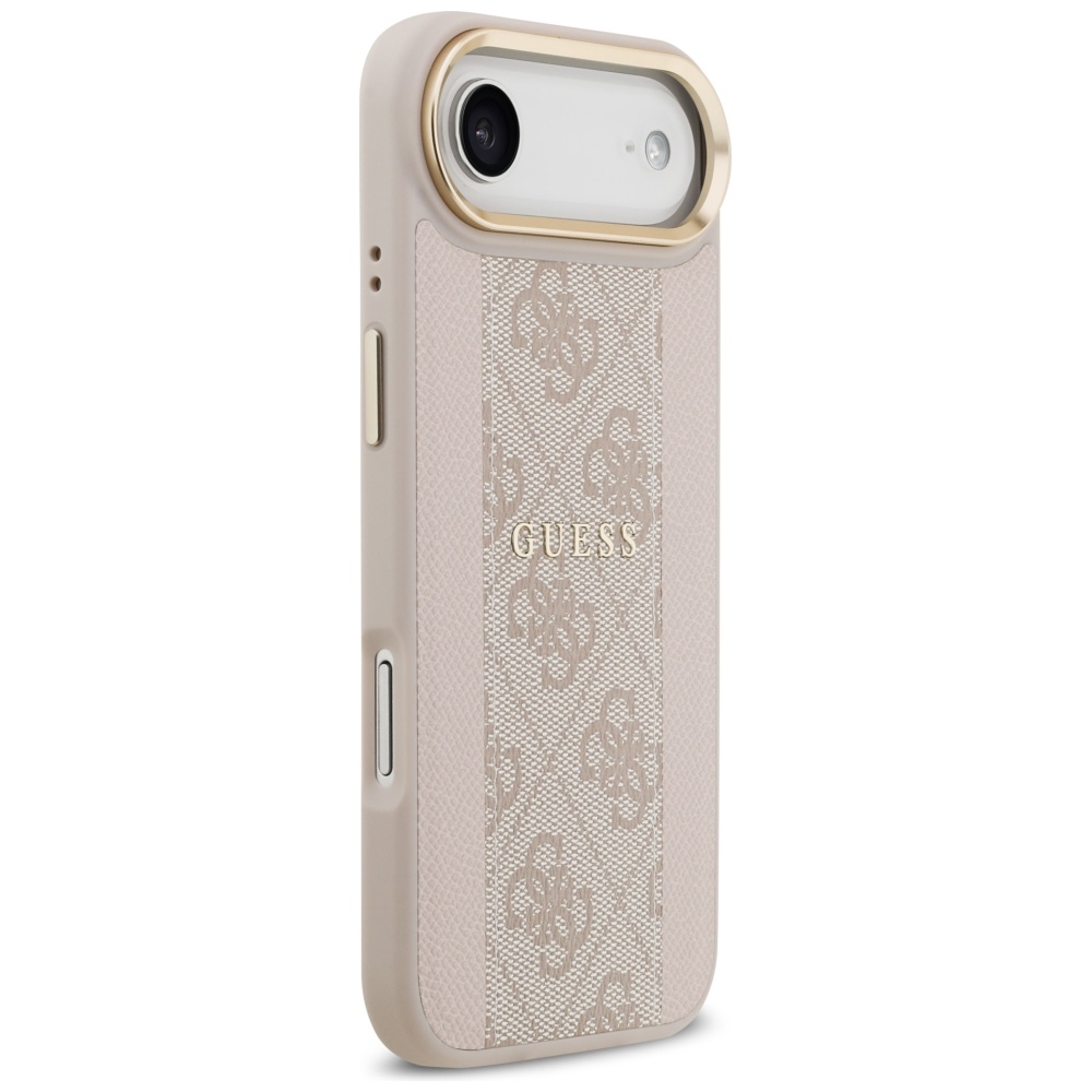 iTok webáruház - Guess Guess 4G Stripe MagSafe tok iPhone Air készülékhez (rózsaszín) 4 Guess 4G Stripe MagSafe Case for iPhone Air (rózsaszín)