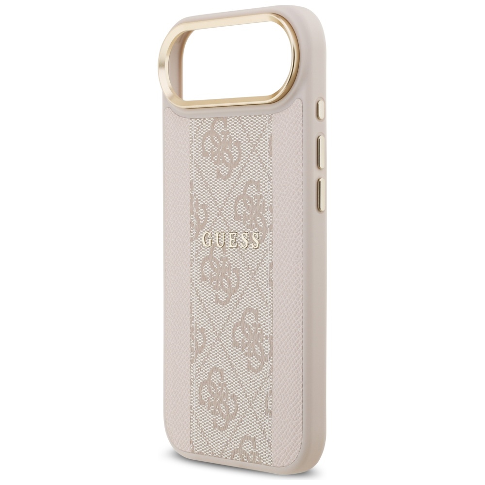 iTok webáruház - Guess Guess 4G Stripe MagSafe tok iPhone Air készülékhez (rózsaszín) 6 Guess 4G Stripe MagSafe Case for iPhone Air (rózsaszín)