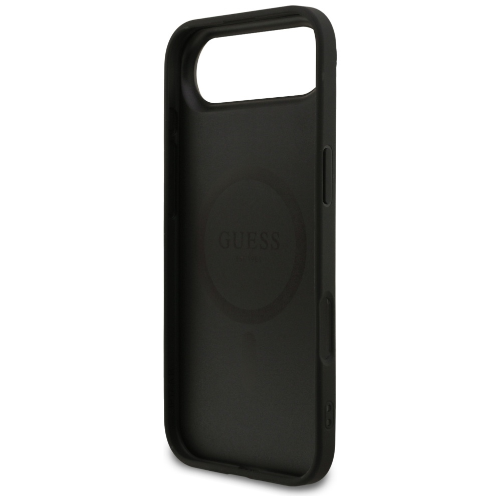 iTok webáruház - Guess Guess Saffiano Classic Logo MagSafe tok iPhone Air készülékhez (fekete) 7 Guess Saffiano Classic Logo MagSafe case for iPhone Air (fekete)