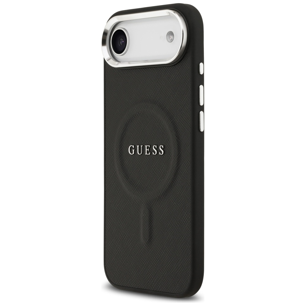 iTok webáruház - Guess Guess Classic Logo MagSafe tok iPhone Air készülékhez (fekete) 2 Guess Classic Logo MagSafe Case for iPhone Air (fekete)