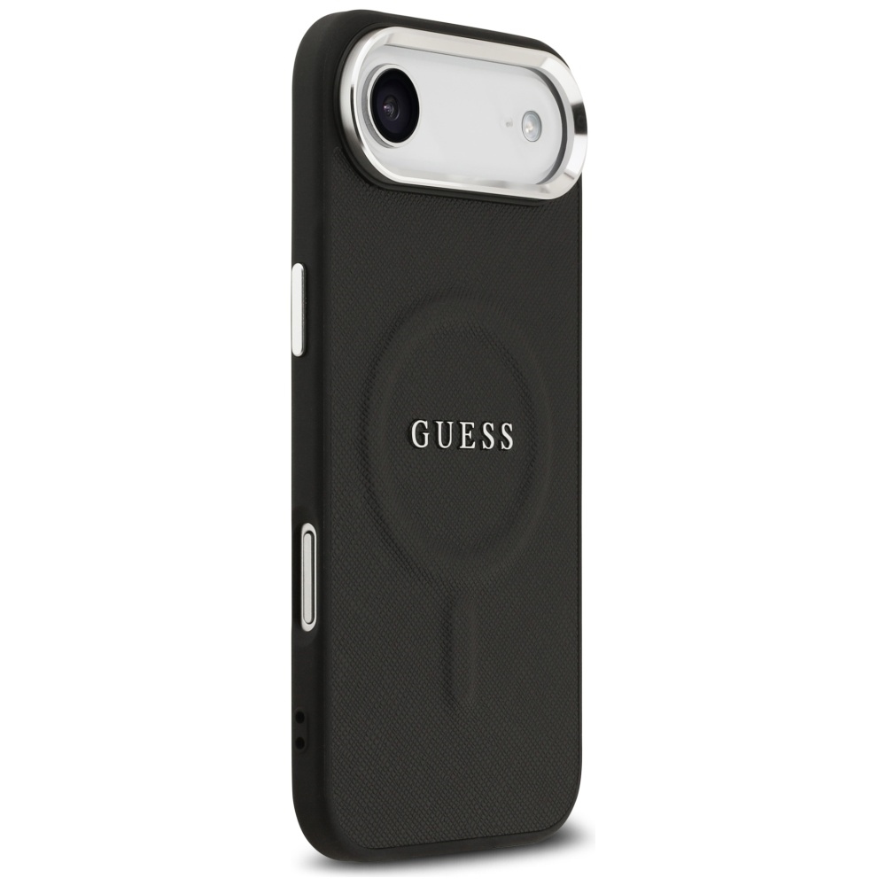 iTok webáruház - Guess Guess Classic Logo MagSafe tok iPhone Air készülékhez (fekete) 4 Guess Classic Logo MagSafe Case for iPhone Air (fekete)