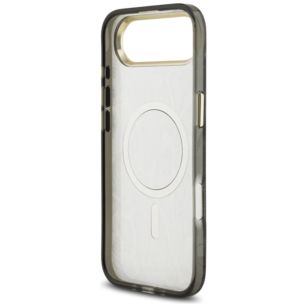 iTok webáruház - Guess Guess Python Pattern MagSafe tok iPhone Air készülékhez (fekete) 7 Guess Python Pattern MagSafe Case for iPhone Air (fekete)