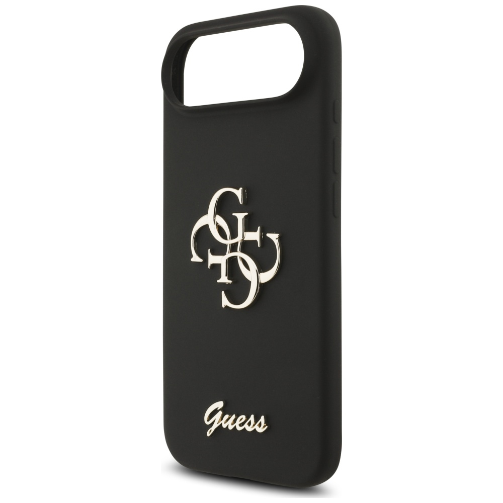 iTok webáruház - Guess Guess Silicone Big 4G Script szilikon tok iPhone Airhez (fekete) 6 Guess Silicone Big 4G Script case for iPhone Air (fekete)