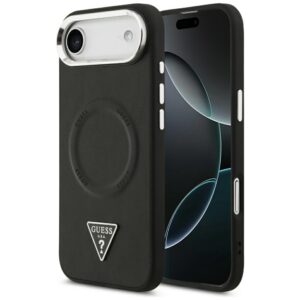 Guess Triangle Logo MagSafe tok iPhone Air (fekete)