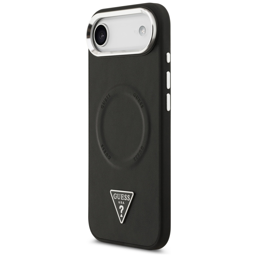 iTok webáruház - Guess Guess Triangle Logo MagSafe tok iPhone Air (fekete) 2 Guess Triangle Logo MagSafe Case for iPhone Air (fekete)