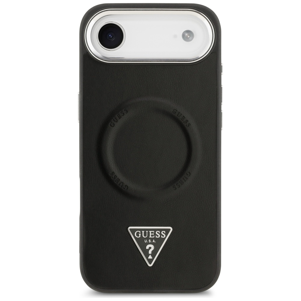 iTok webáruház - Guess Guess Triangle Logo MagSafe tok iPhone Air (fekete) 3 Guess Triangle Logo MagSafe Case for iPhone Air (fekete)