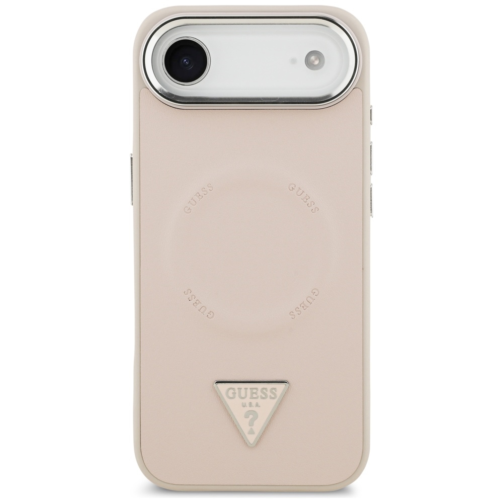 iTok webáruház - Guess Guess Triangle Logo MagSafe tok iPhone Air készülékhez (rózsaszín) 3 Guess Triangle Logo MagSafe Case for iPhone Air (rózsaszín)